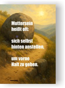 Wortkunst, die Dankbarkeit sichtbar macht – als Poster, Leinwand oder Postkarte