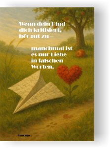 Wortkunst für achtsames Zuhören – als Poster, Leinwand oder Postkarte