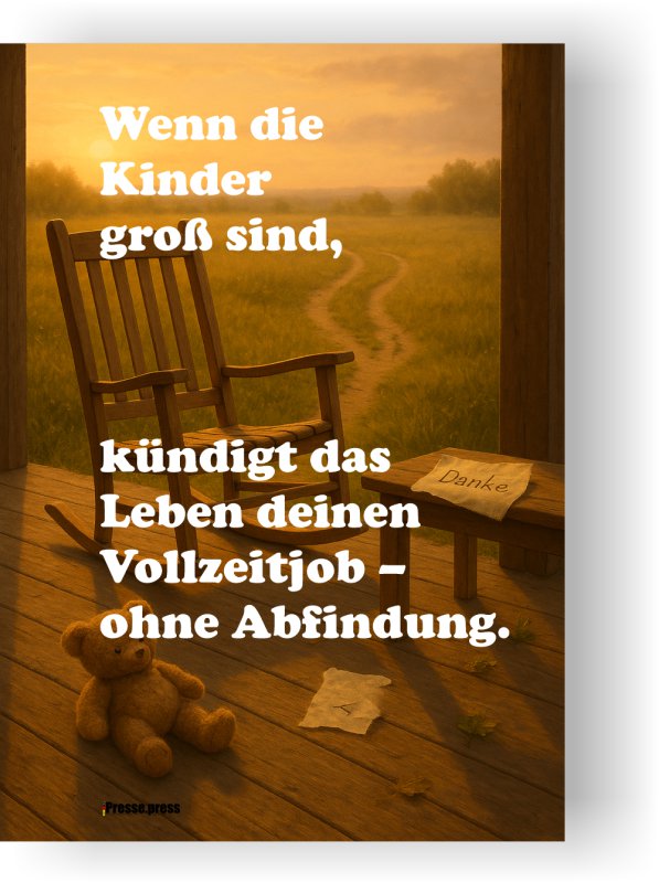 Wortkunst für alle, die loslassen müssen, obwohl das Herz bleiben will – als Poster, Leinwand oder Postkarte