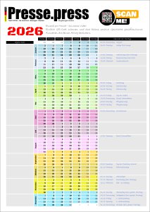 Presse.press Kalender 2026 – Für deinen Alltag mit Herz und Sinn