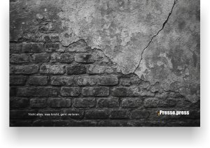 Bruchstellen - weil Stärke oft dort beginnt, wo etwas bricht.– als Poster, Leinwand oder Postkarte