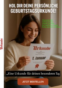 Geburtstagsurkunde