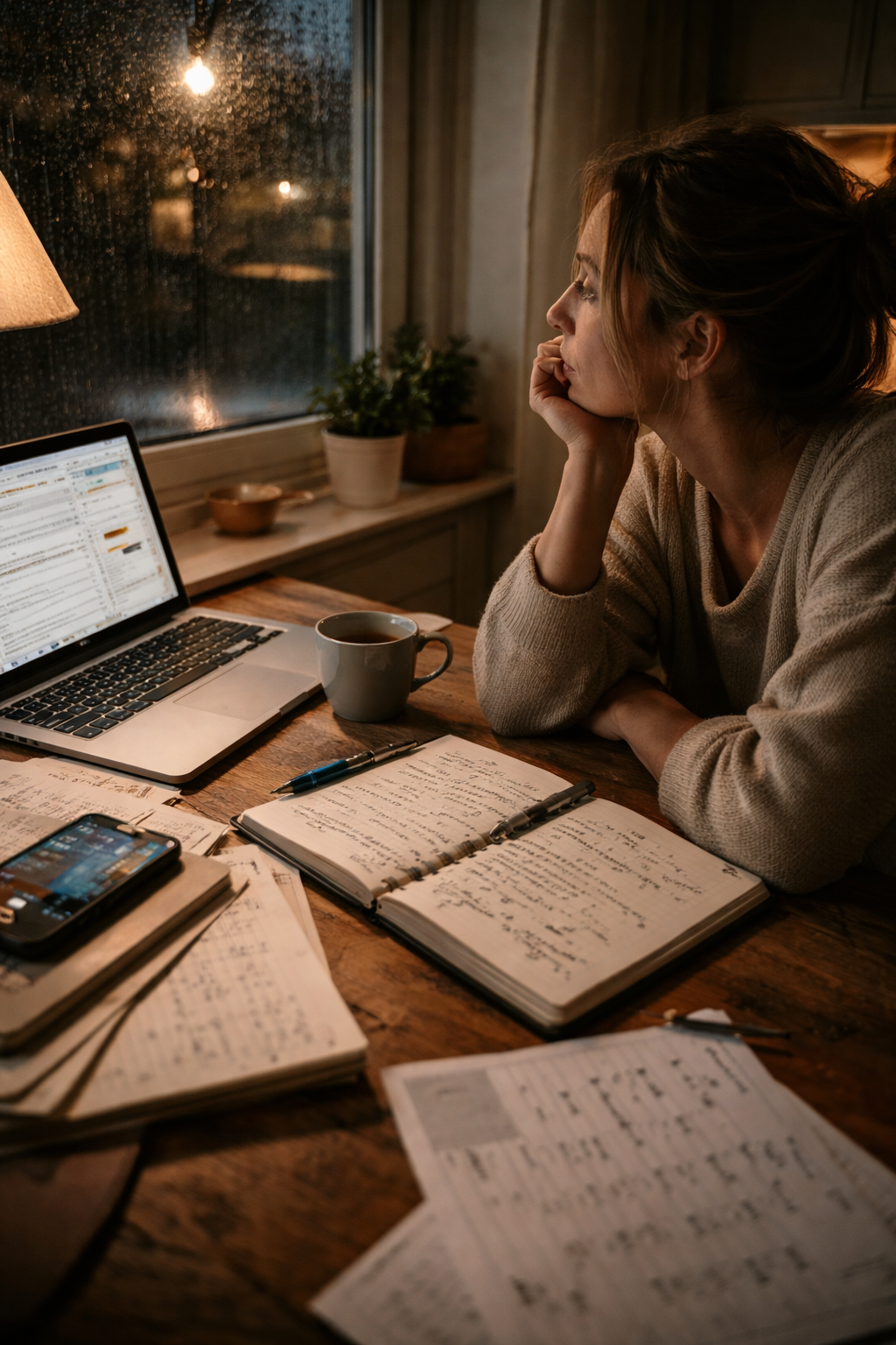 Die Last, alles im Griff haben zu wollen