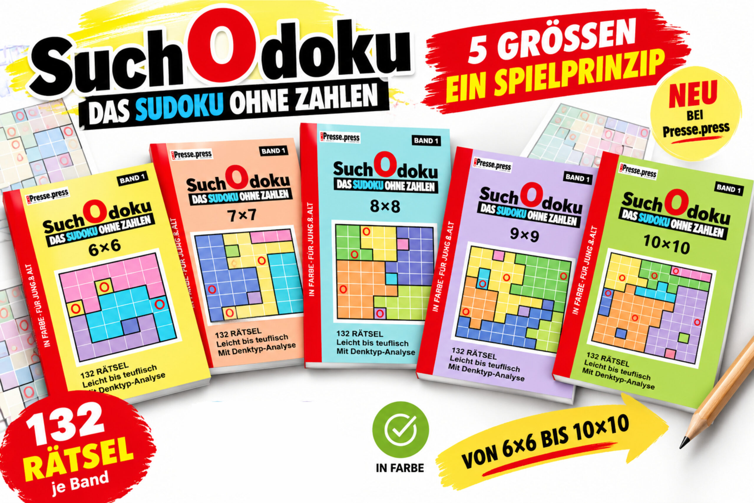 SuchOdoku – Das Sudoku ohne Zahlen